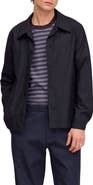 NN07 Zander Pinstripe Shirt Jacket