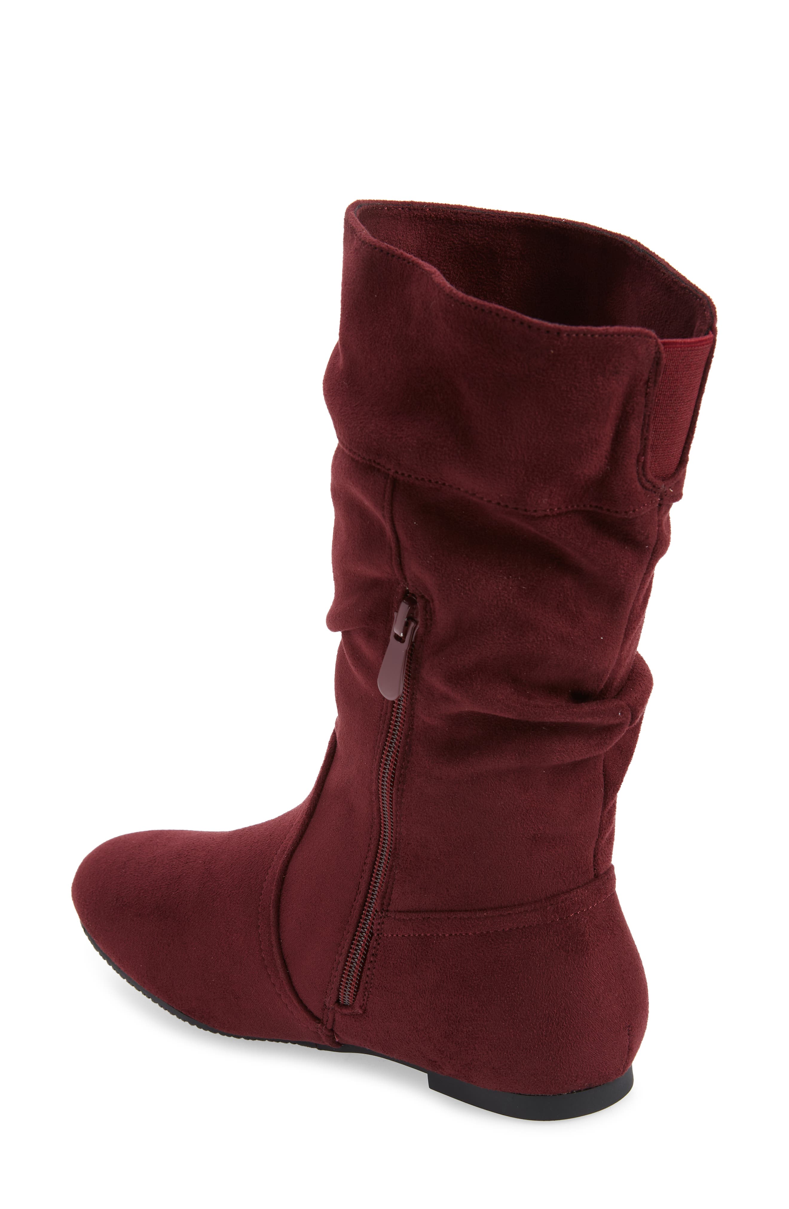 Riding Boot, Alternate, color, BURGUNDY