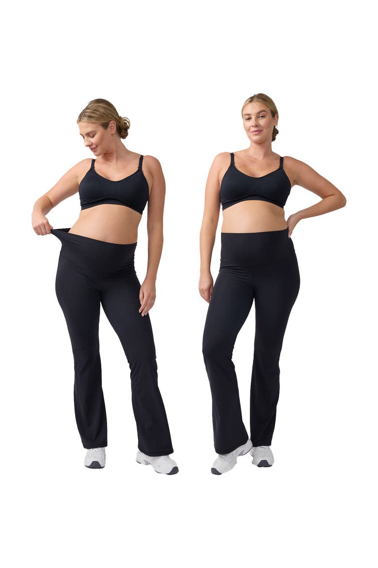 Flare/Contour Active Legging Bundle, Main, color, Black