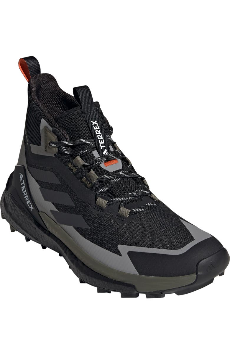 adidas Terrex Free Hiker 2.0 Mid Waterproof Gore-Tex<sup>®</sup> Hiking Shoe, Main, color,