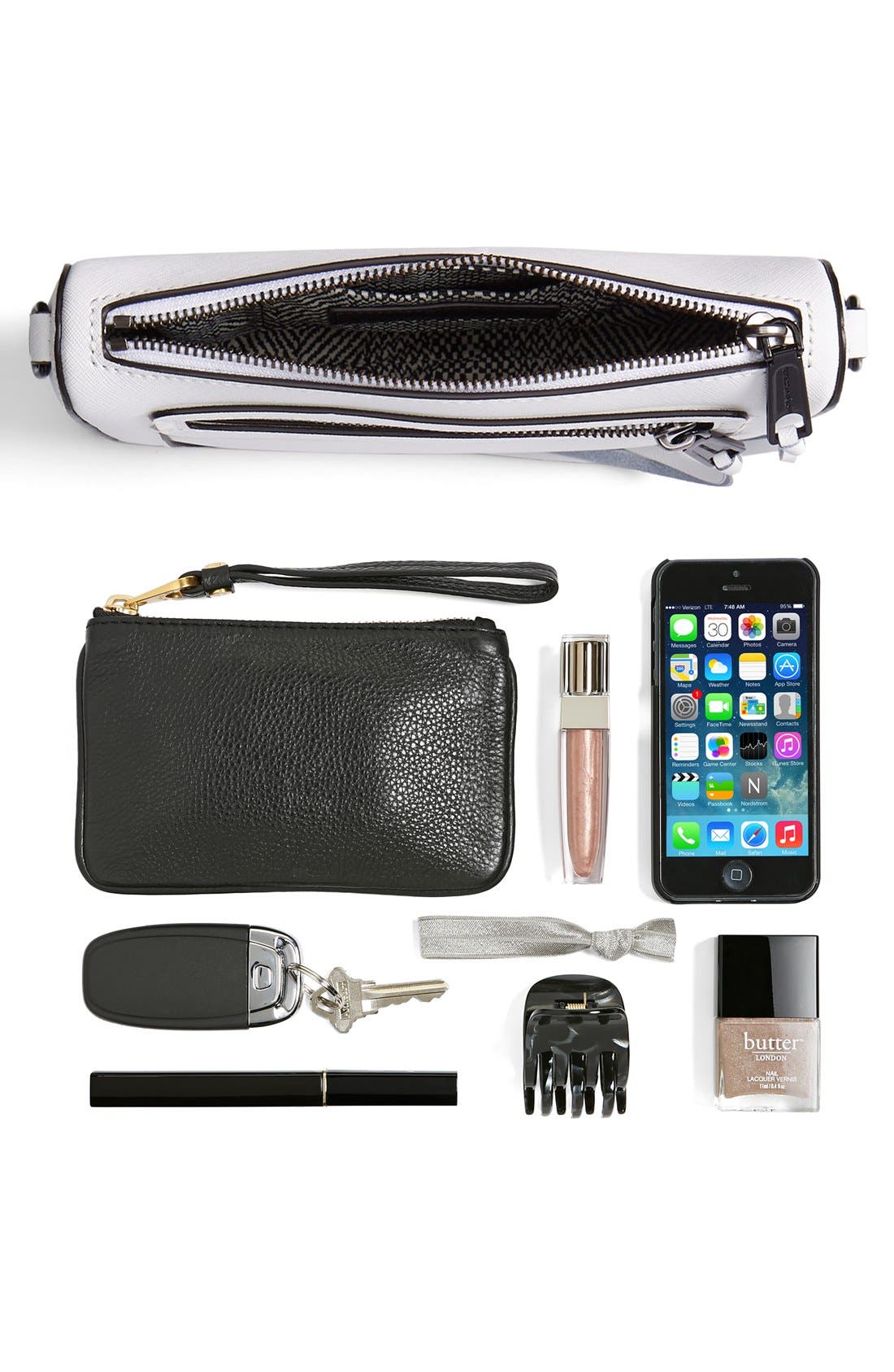 'Avery' Crossbody Bag, Alternate, color, WHITE