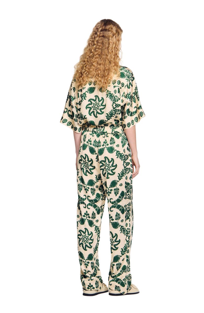 SANDRO Floral pants, Alternate, color, 