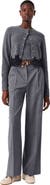 maje Twinset with lace trim