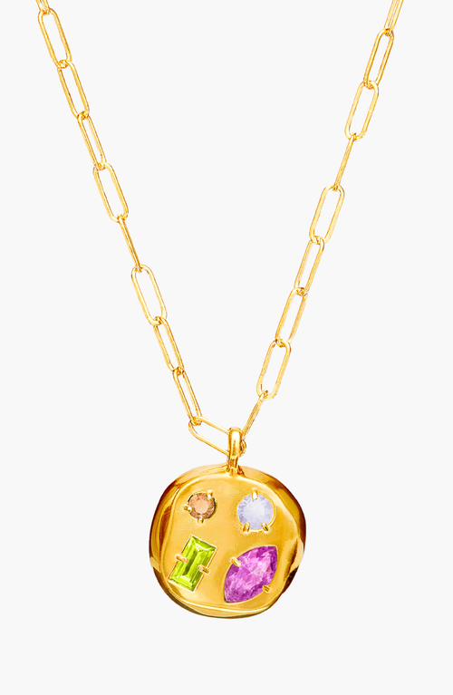 Birthdate Co. The February Birthdate Gold Pendant In February 2nd - Gold