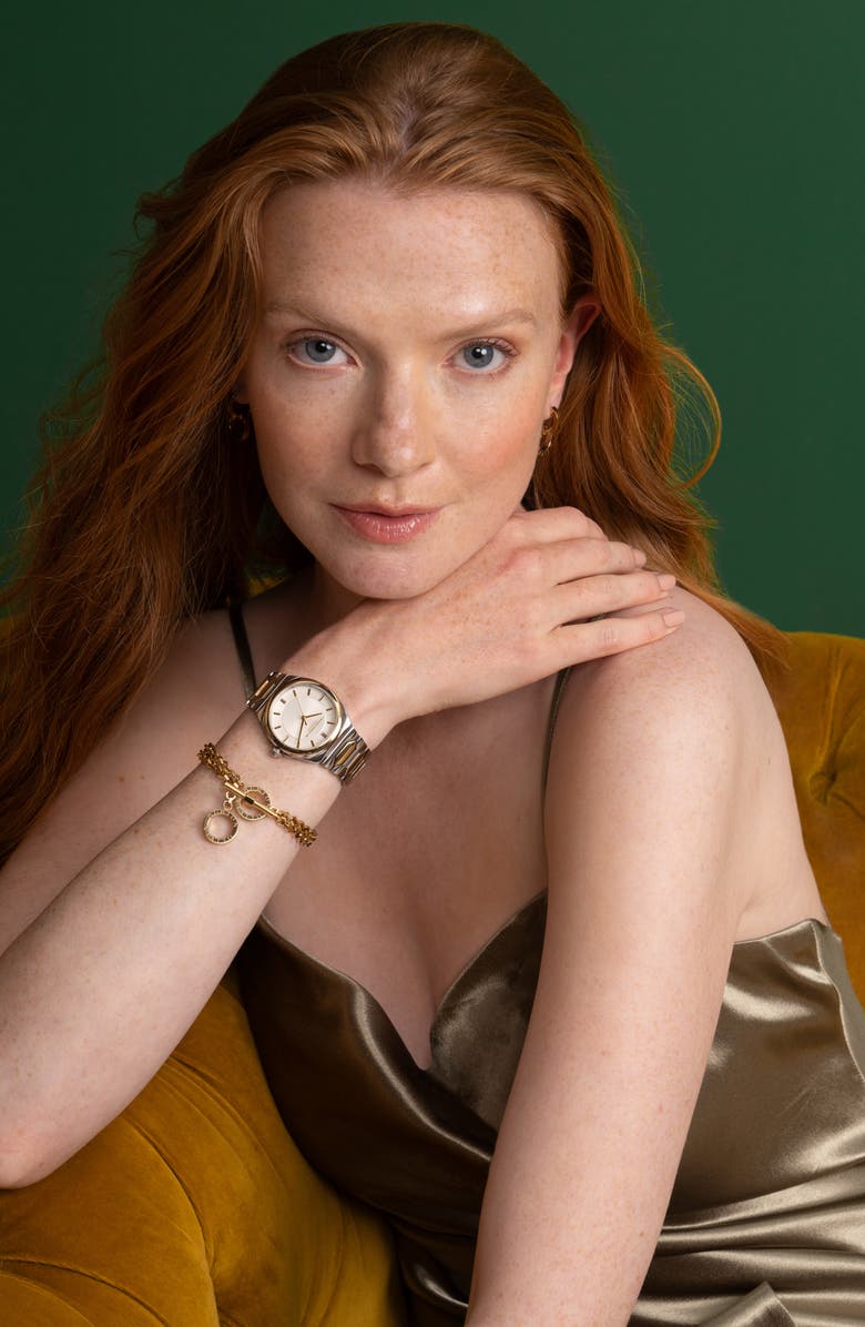 Olivia Burton Lustre Bracelet Watch, 34mm, Alternate, color, 