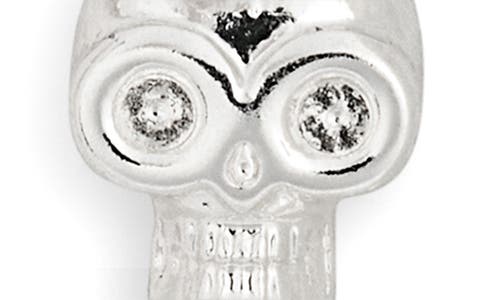 Leith Skeleton Drop Earrings In Metallic