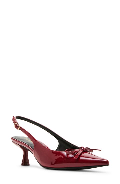 Vogue Pointed Toe Slingback Pump (Women)