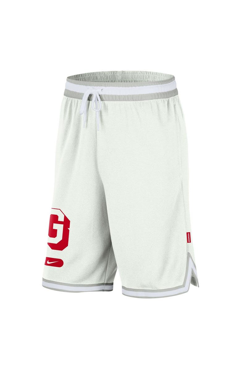 Nike Men's Nike Cream Georgia Bulldogs DNA 3.0 Performance Shorts, Alternate, color, White