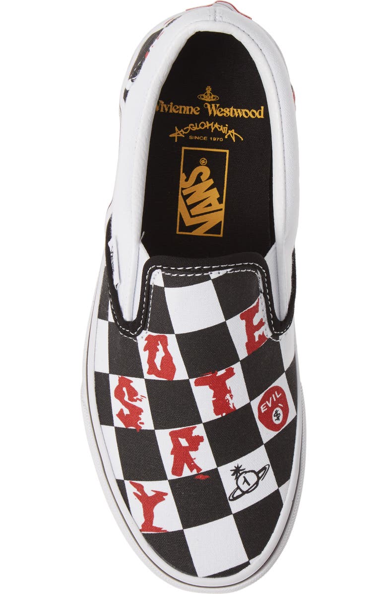 Vans x Vivienne Westwood Classic Slip-On Sneaker, Alternate, color,