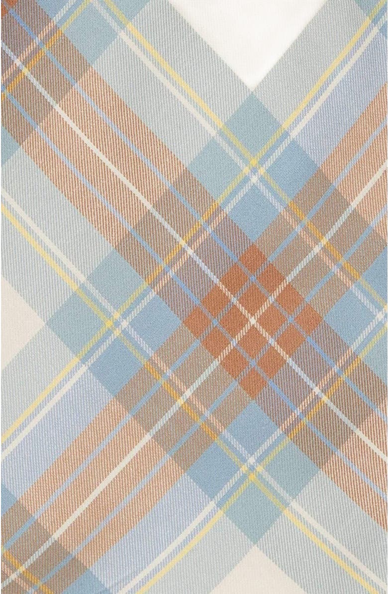 Hope & Henry Baby Girls' Pull-On Skirt, Infant, Alternate, color, Tan And Blue Plaid