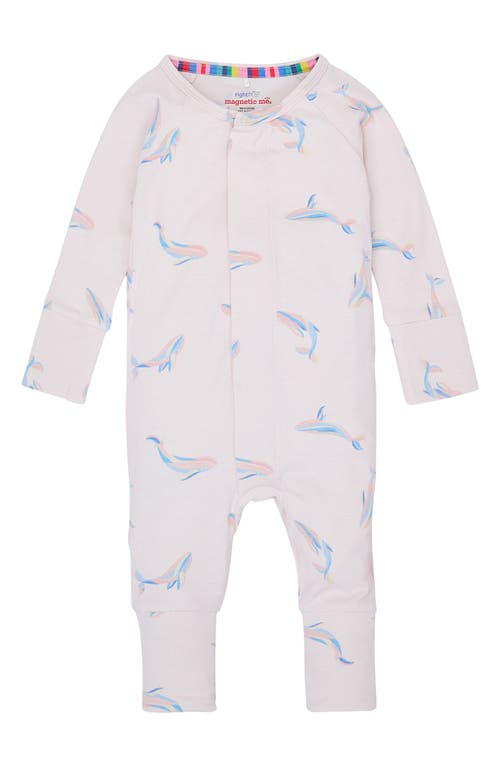 Shop Magnetic Me I Whale Always Love Your Convertible Romper In Pink