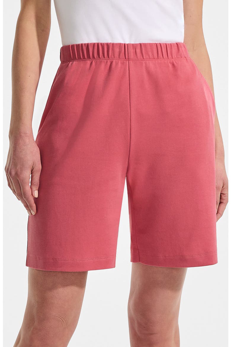 Sport Knit High Rise Shorts, Alternate, color, Soft Mojave Rose