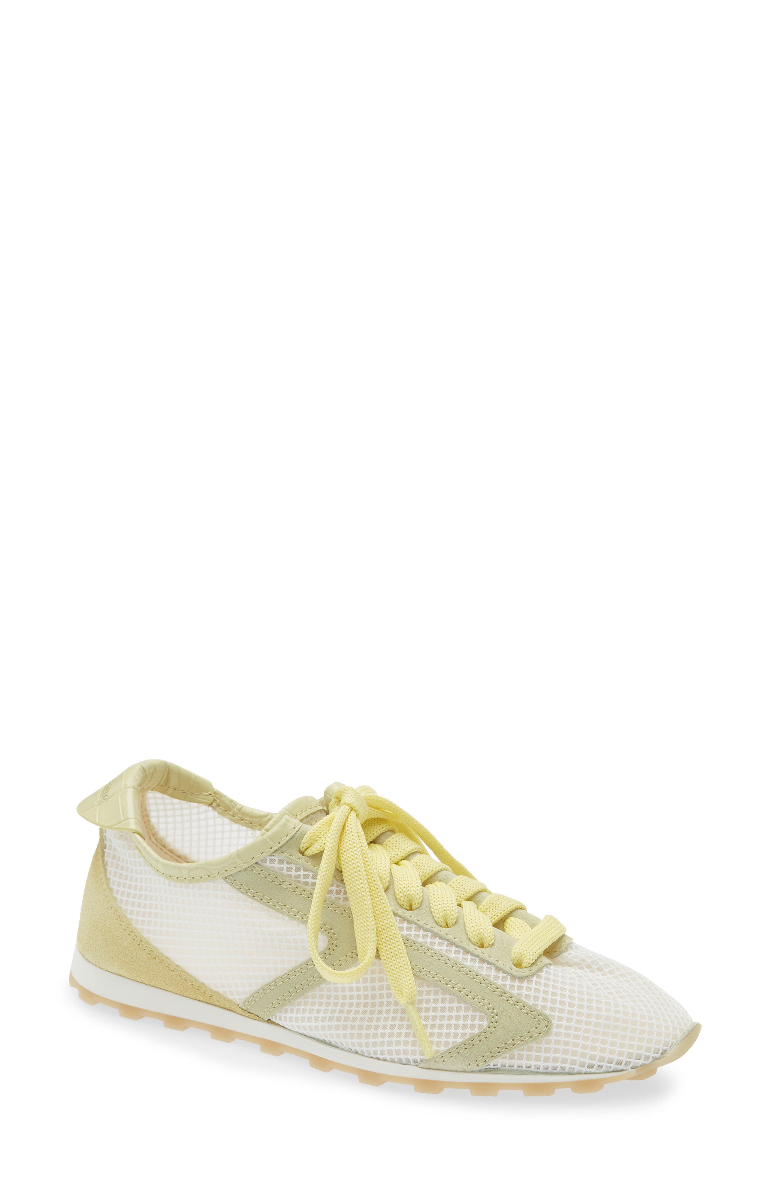Jacquemus Les Tennis Low Top Sneaker, Main, color, Dusty Yellow 220