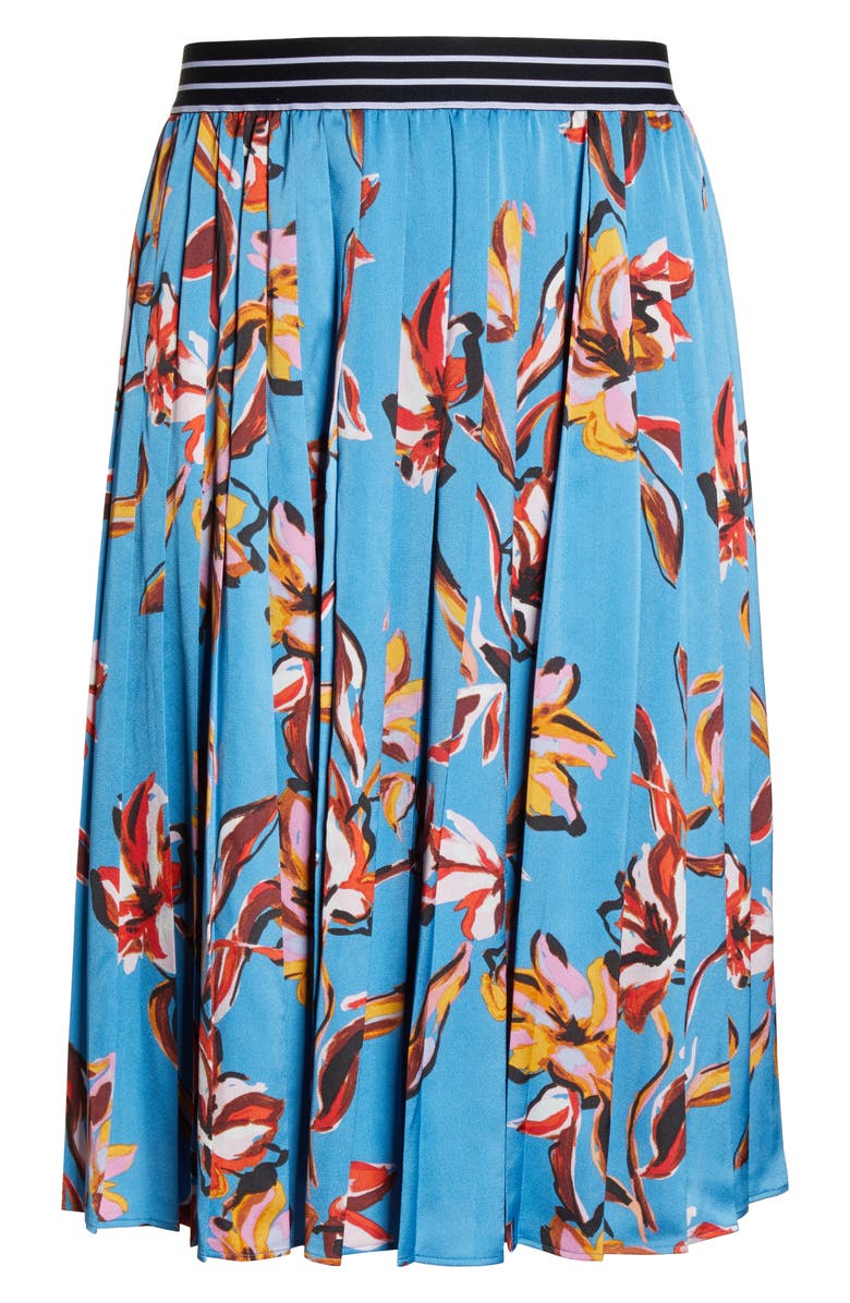 Halogen<sup>®</sup> Printed Pleated Skirt, Alternate, color, 
