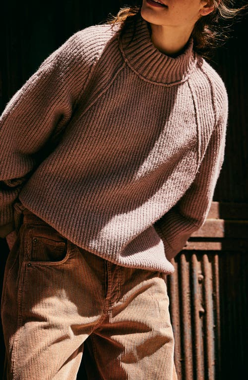 FREE PEOPLE FREE PEOPLE SUNBEAM OVERSIZE TURTLENECK SWEATER