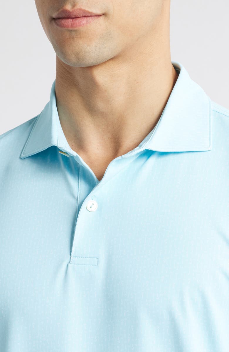 Peter Millar Crown Crafted Keys Polo, Alternate, color, Blue Spruce