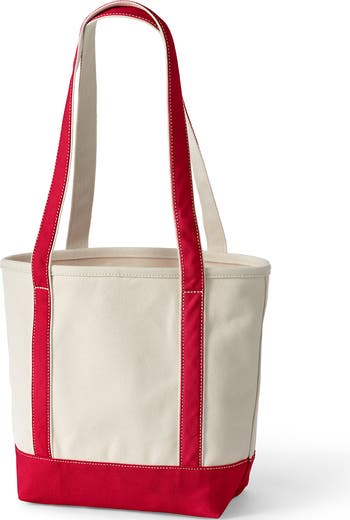 ★TOUT Y EST★ Facade Top Handle Tote 22 RCBTX23631GRD Lands' End Open Top Long Handle Canvas Tote Bag | Nordstrom