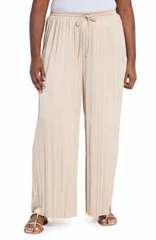 Lysse The Packable Pleated Wide Leg Satin Pants