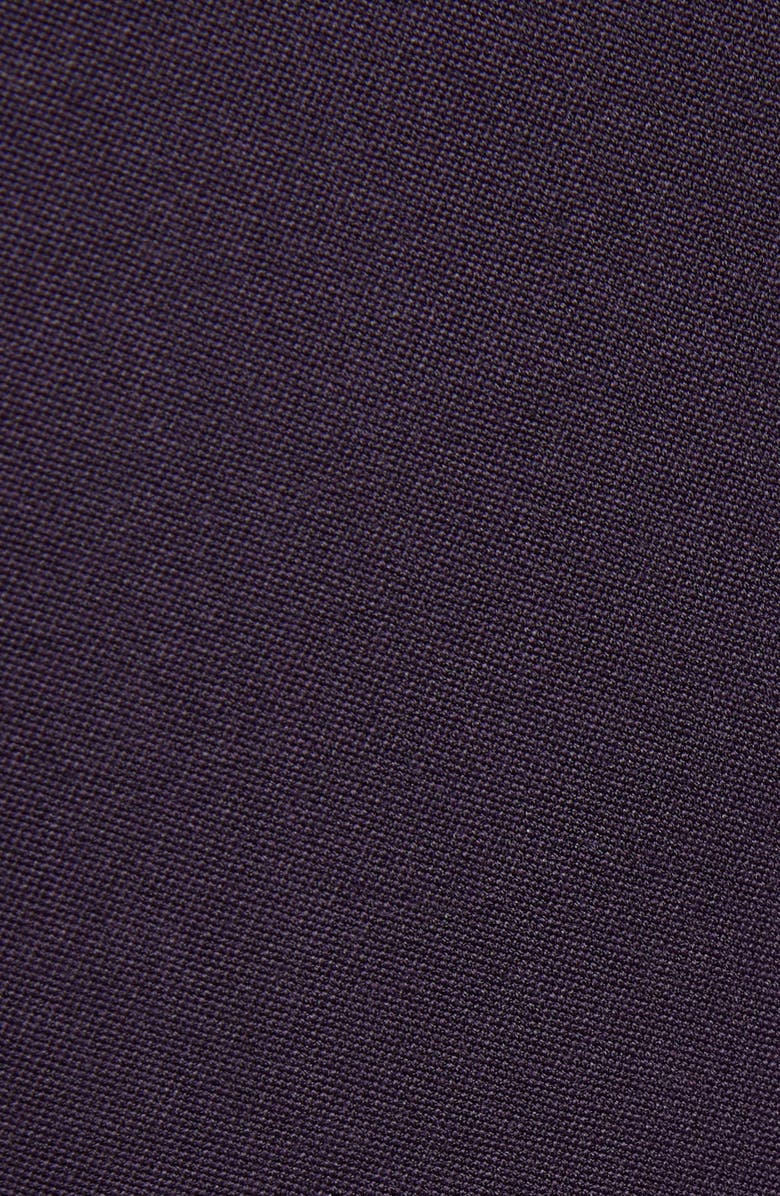McQueen One-Button Wool Jacket, Alternate, color, Violet