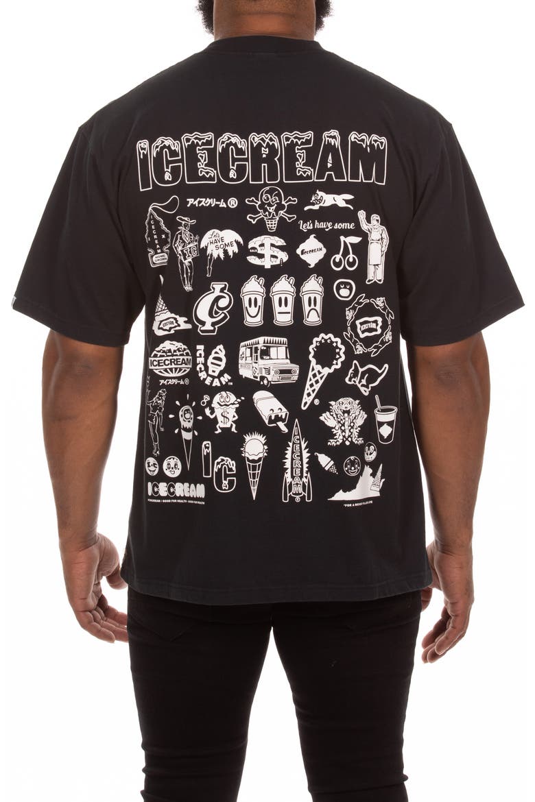 Order Up Cotton Jersey Graphic T-Shirt, Alternate, color, BLACK