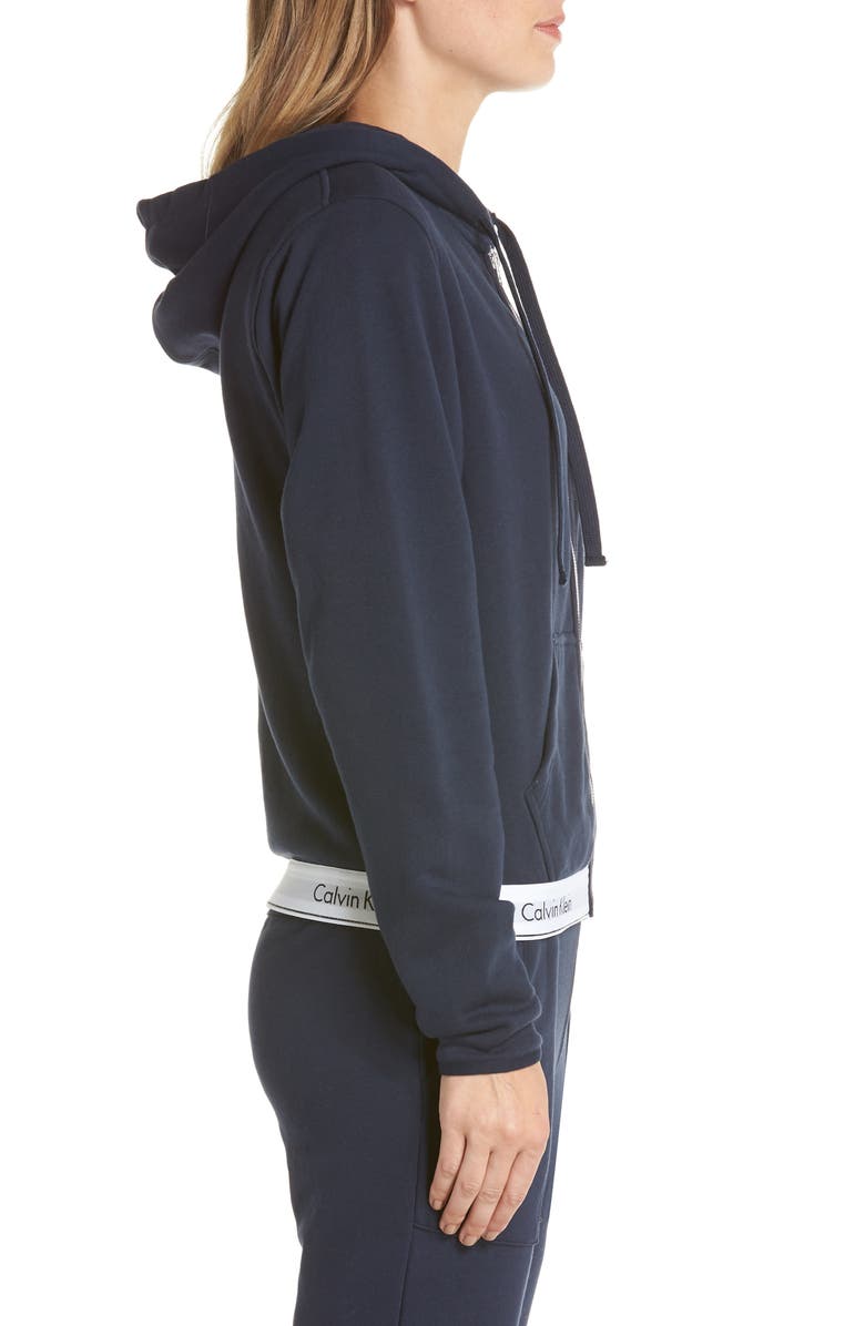 Calvin Klein Lounge Hoodie, Alternate, color, 