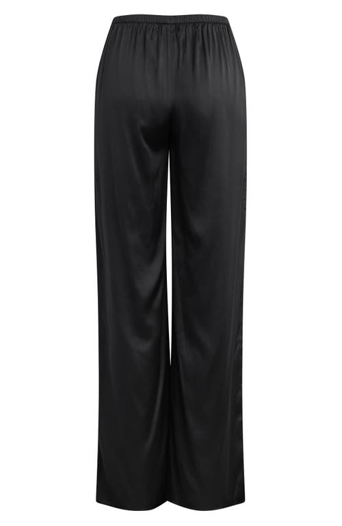 Favorite Daughter The Everything Elastic Pull On Pants In Black