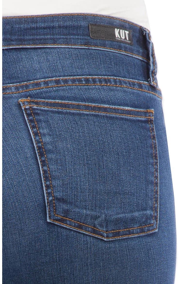 Mia High Waist Distressed Skinny Jeans, Alternate, color, SETTLE
