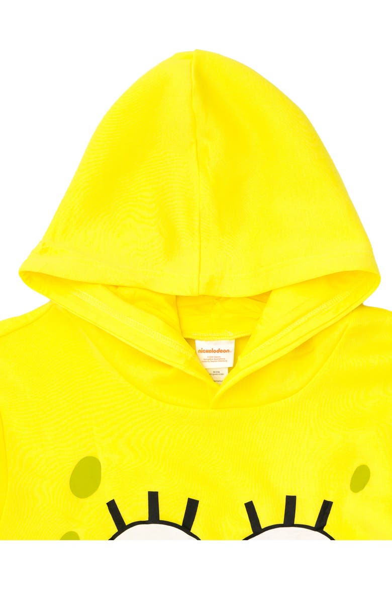 SpongeBob SquarePants Fleece Pullover Hoodie, Alternate, color, Yellow Spongebob Face