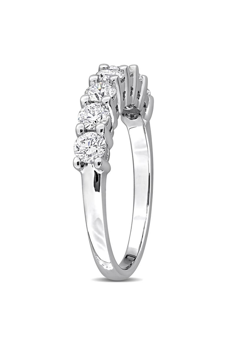 1 CTW Lab Grown Diamond Anniversary Band, Alternate, color, Sterling Silver