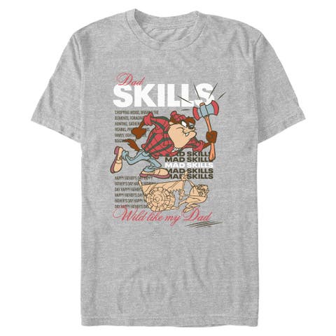 Men's Looney Tunes Wild Like My Dad  Graphic T-Shirt