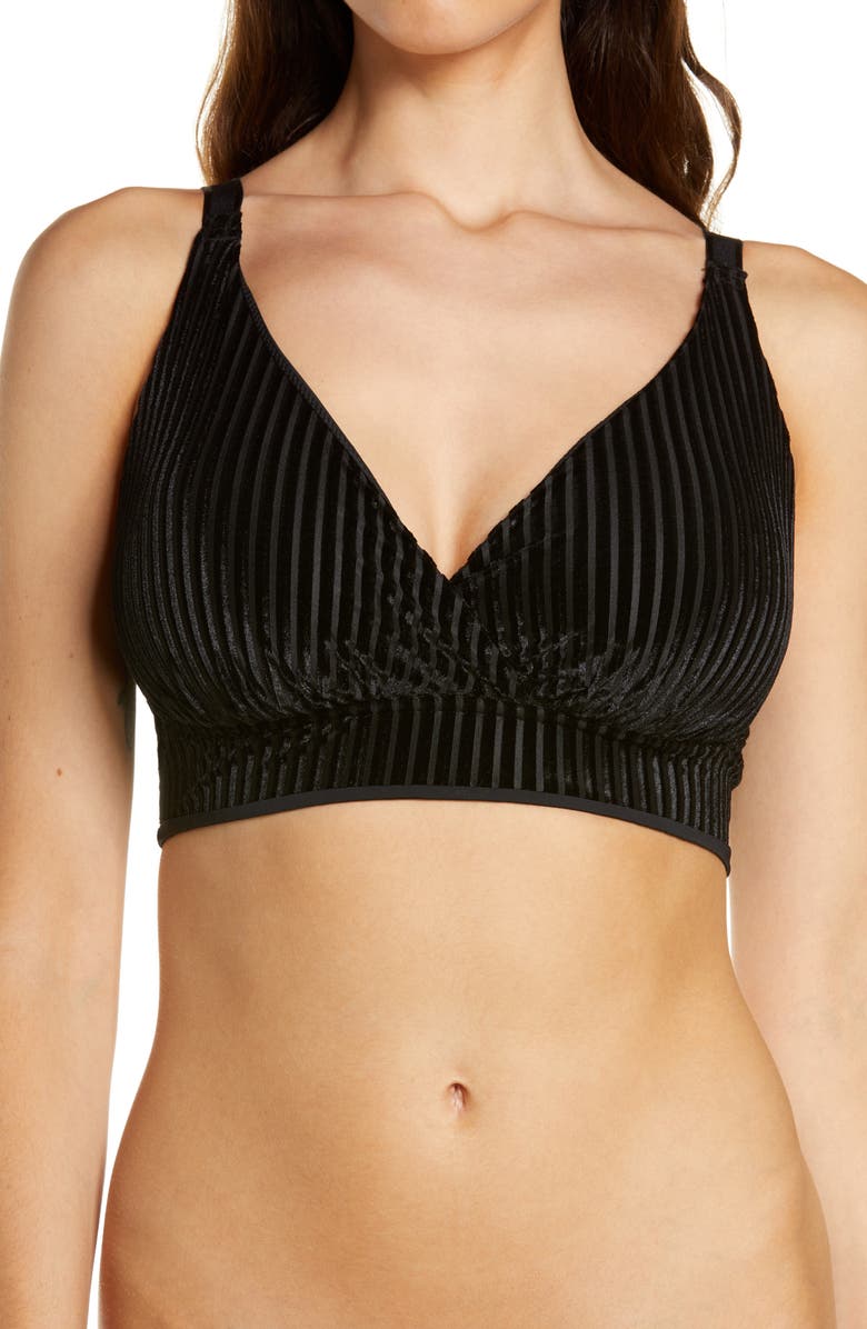 Omnia Paratus Opal Crossover Wireless Bra, Main, color, 