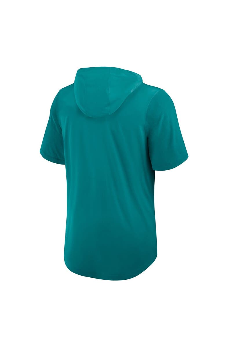 Nike Men's Nike Aqua Seattle Mariners Tri-Blend Hoodie T-Shirt, Alternate, color, 