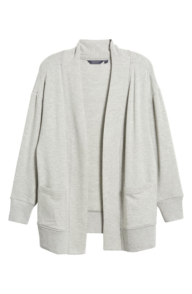 vineyard vines Dreamcloth Open Front Cardigan, Alternate, color, 