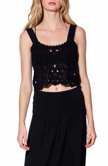 Walter Baker Beverly Crochet Tank