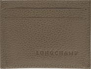 Longchamp Le Foulonné Leather Card Case