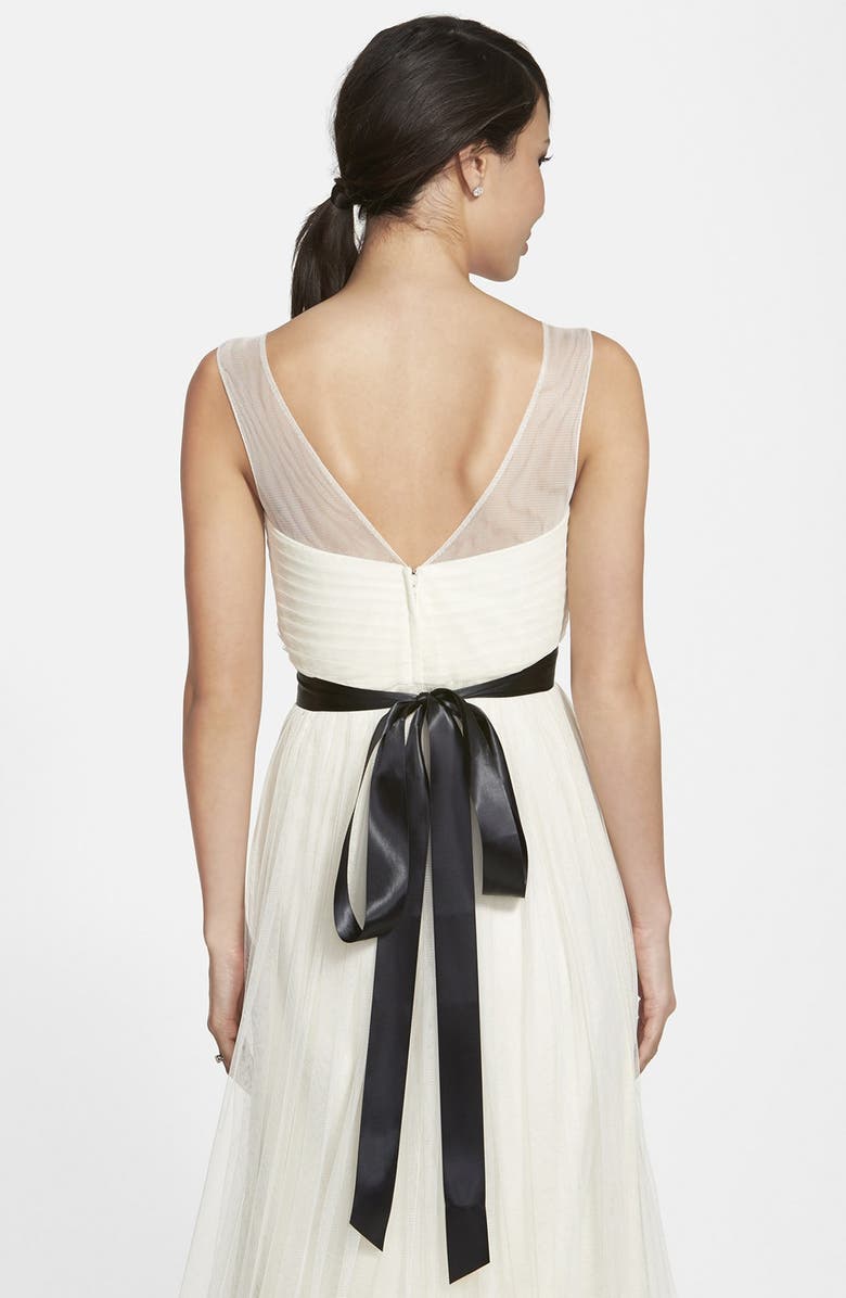 Nina 'Justine' Ornate Crystal Sash, Alternate, color,