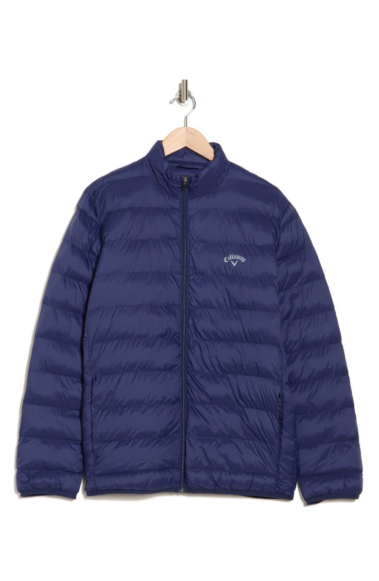 Callaway Golf<sup>®</sup> Channel Quilted Puffer Jacket, Alternate, color, Peacoat