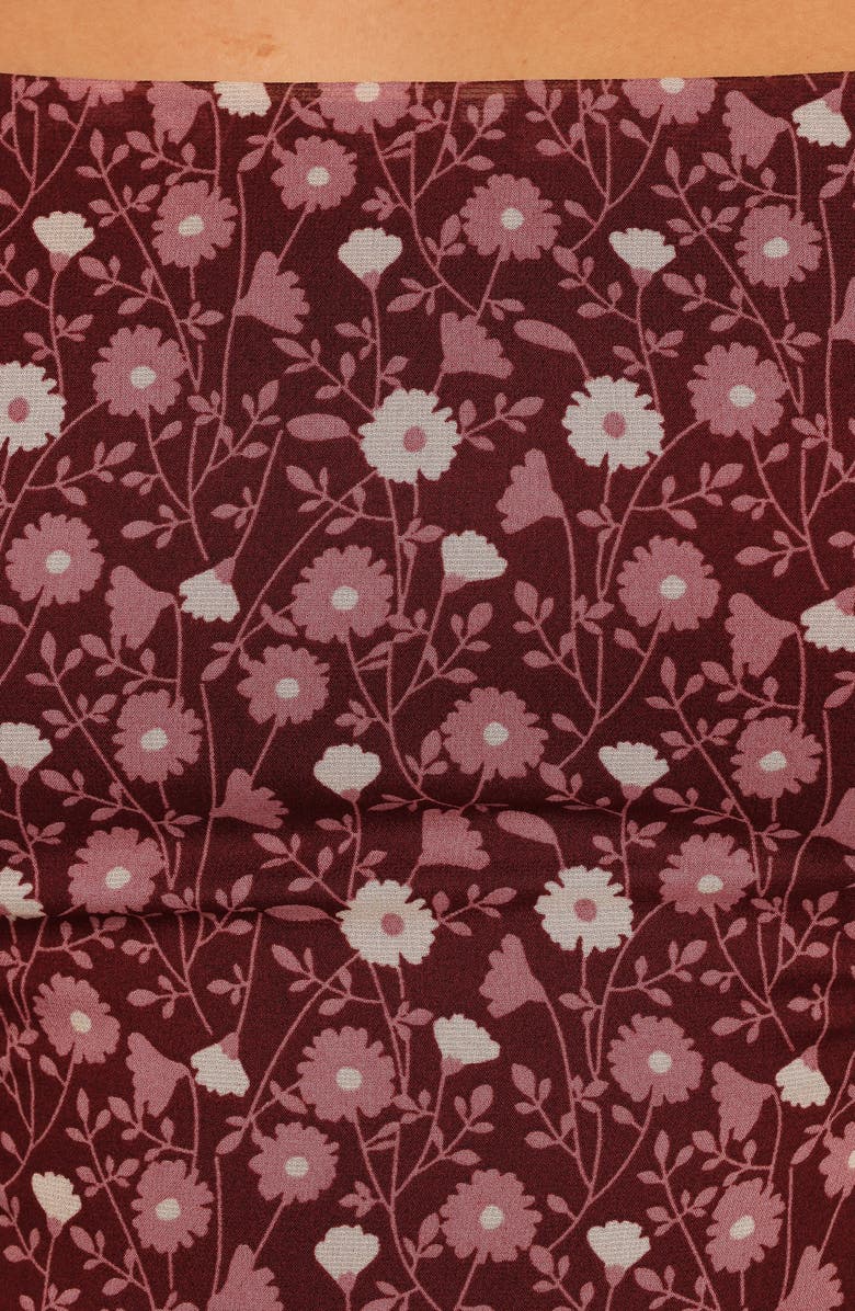 Petal & Pup Lucie Floral Puff Sleeve Crop Top, Alternate, color,