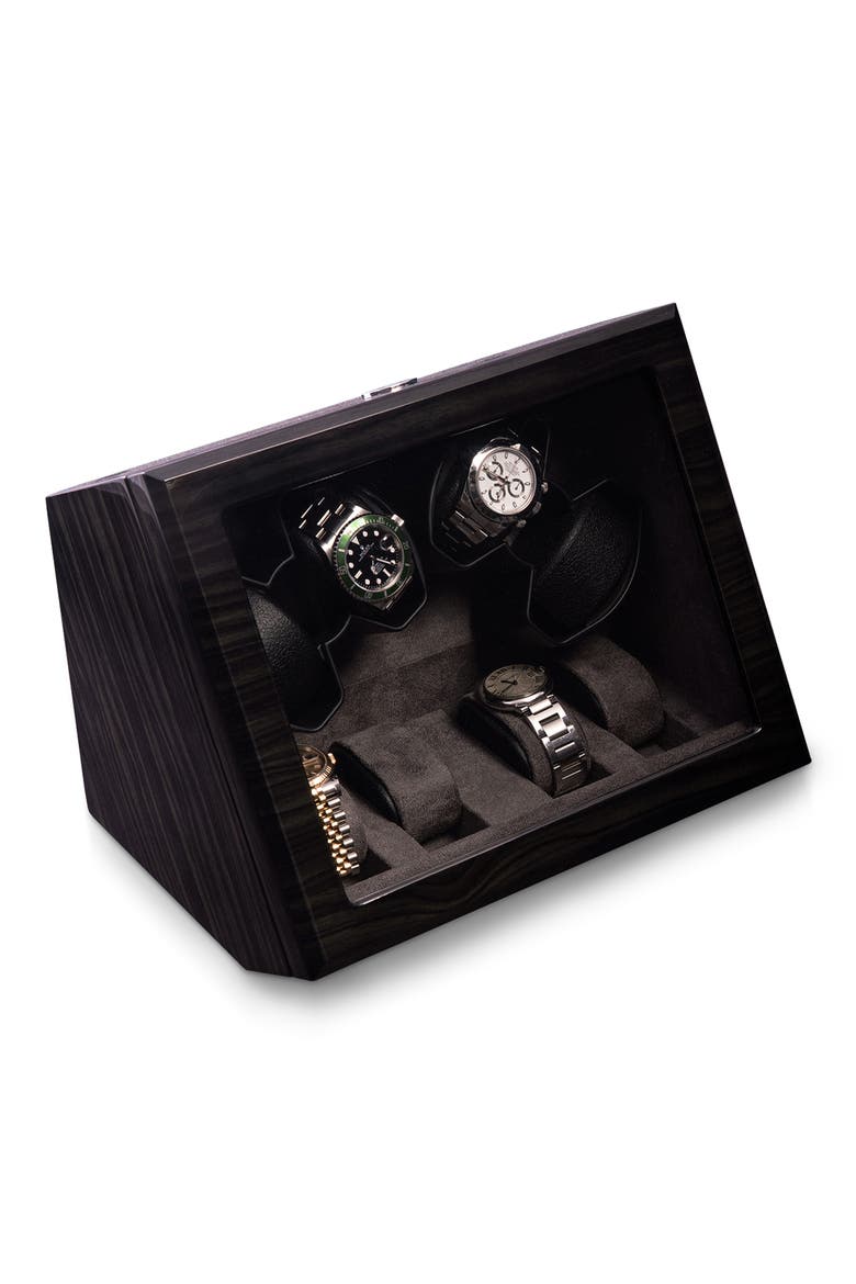 Louis Ash 4-Watch Winder & Case, Main, color, MULTI COLOR