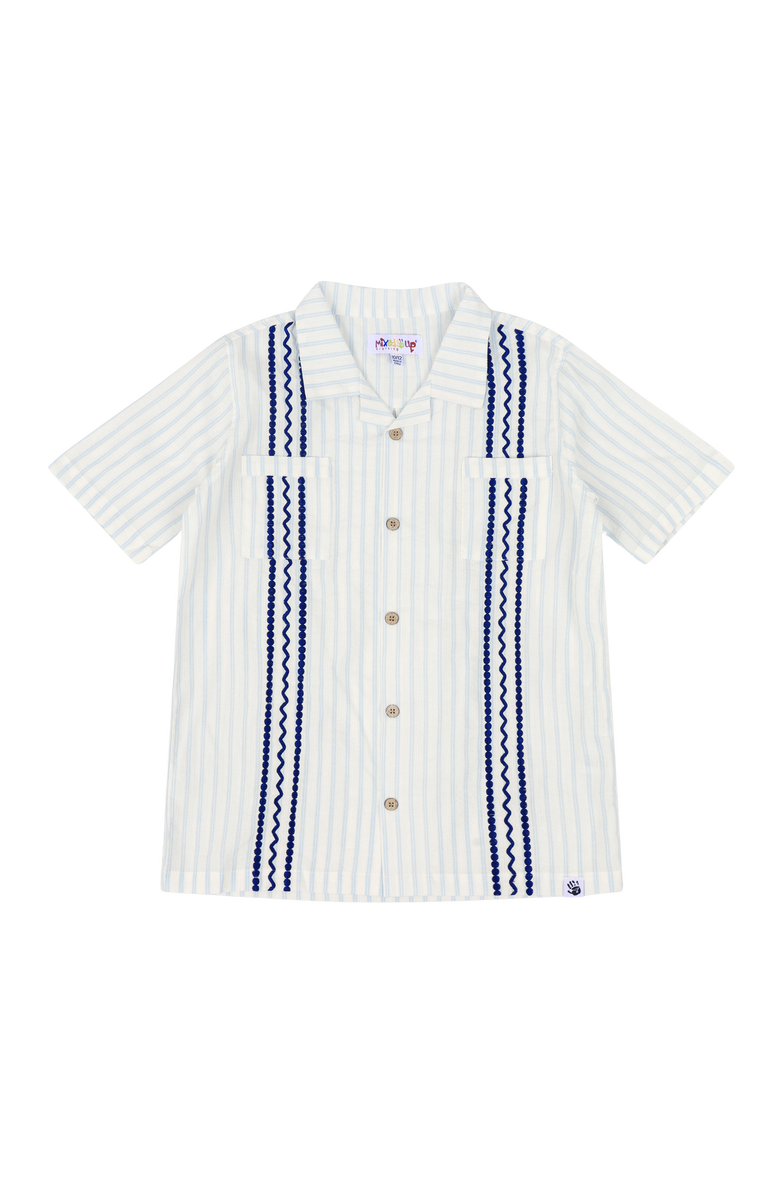 Mixed Up Clothing Boys Bordado Shirt, Main, color,