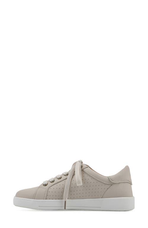 White Mountain Footwear Uniform Sneaker In Bone Smooth
