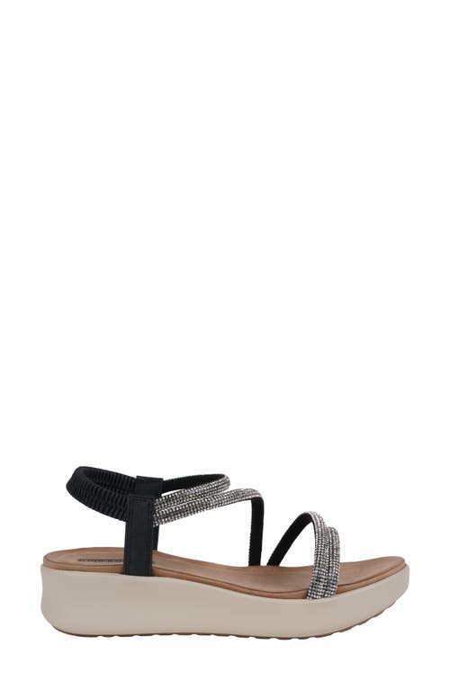 Gc Shoes Sol Comfort Platform Sandal In Black