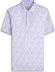Bugatchi Victor OoohCotton® Pineapple Print Polo