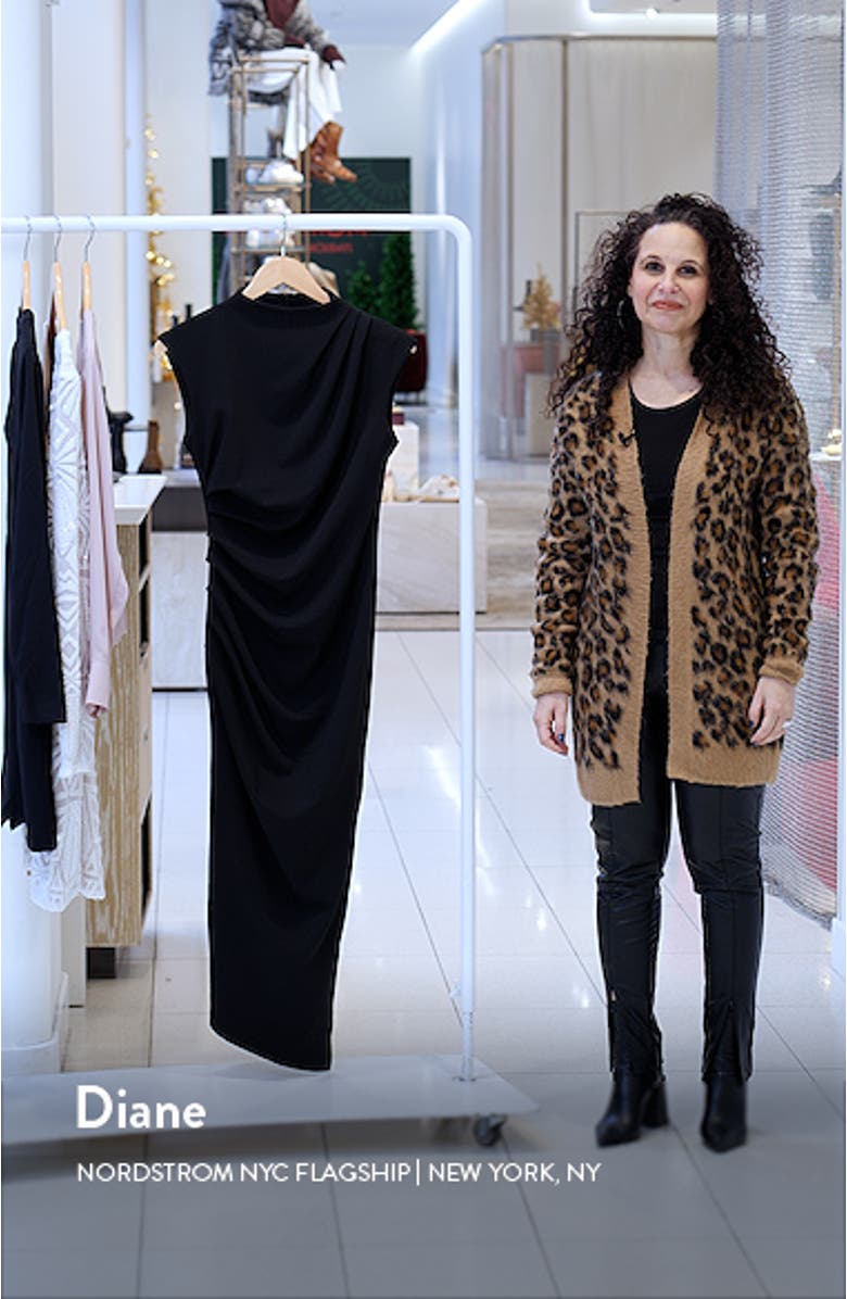 Dida Funnel Neck Cocktail Dress, sales video thumbnail