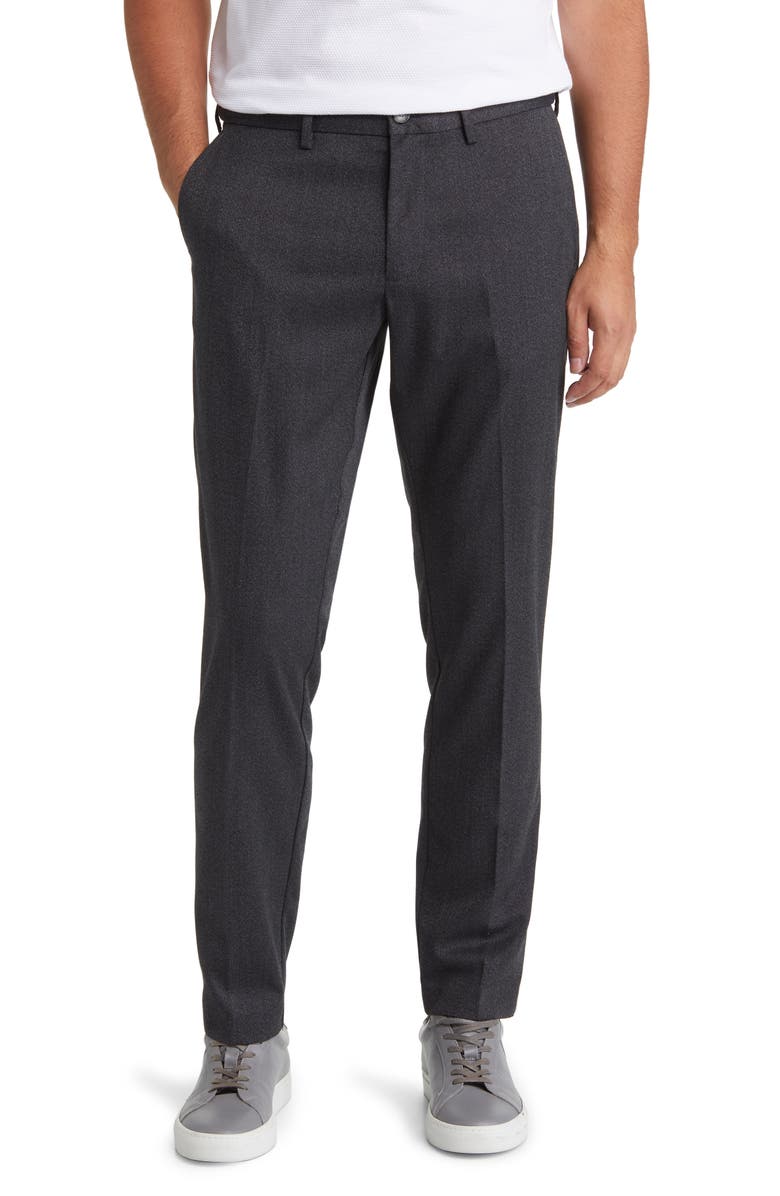 Nordstrom Slim Fit Brushed Tech Pants, Main, color, 