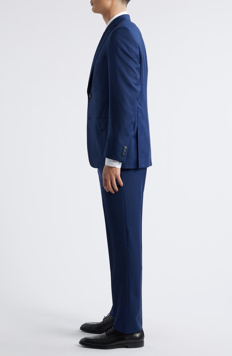 Heritage Gold Classic Fit Super 150s Navy Wool Suit, Alternate, color, Navy