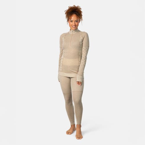 Kari Traa Smekker 1/2-zip Top In Neutral