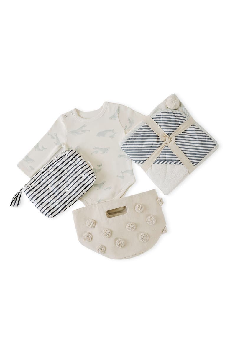 Pehr Hello Baby 4-Piece Gift Set, Main, color, 