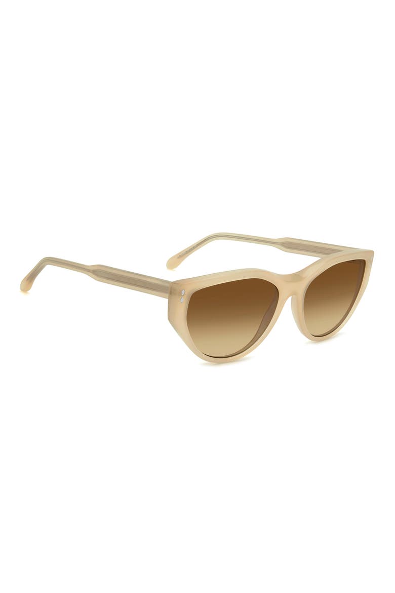 59mm Cat Eye Sunglasses, Alternate, color, YELLOW