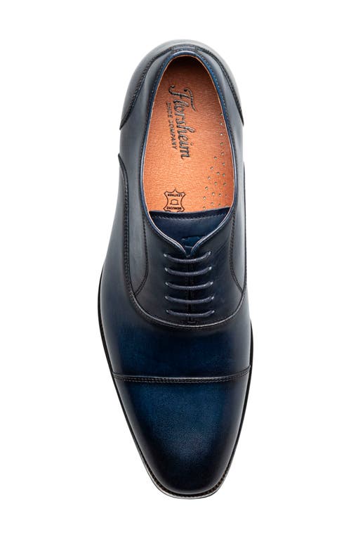 Florsheim Sorrento Lux Cap Toe Oxford In Navy
